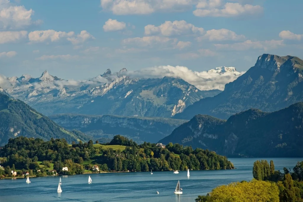 Lucerne and Lake Lucerne